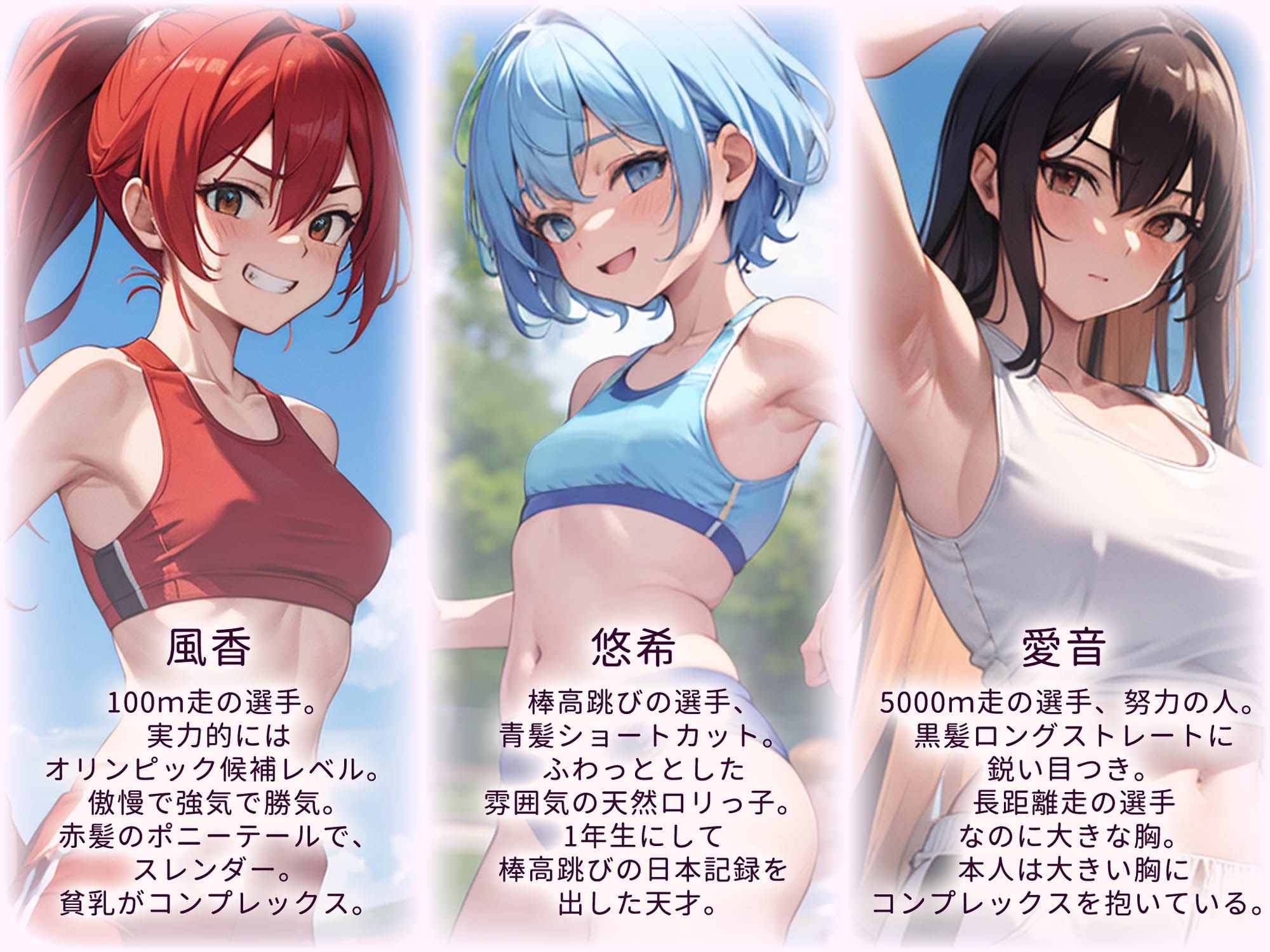 時間停止能力者が陸上大会でレ●プ お試し版