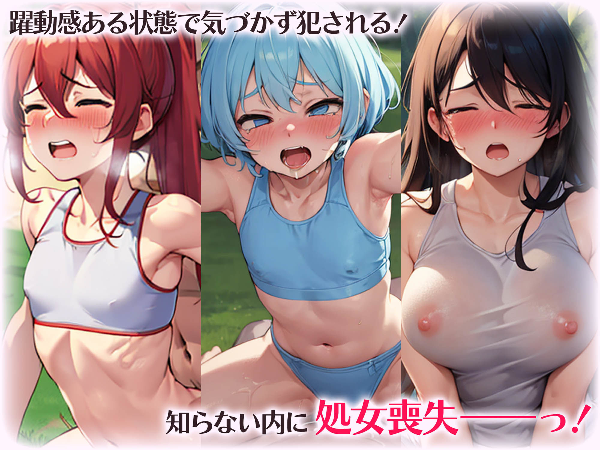 時間停止能力者が陸上大会でレ●プ お試し版