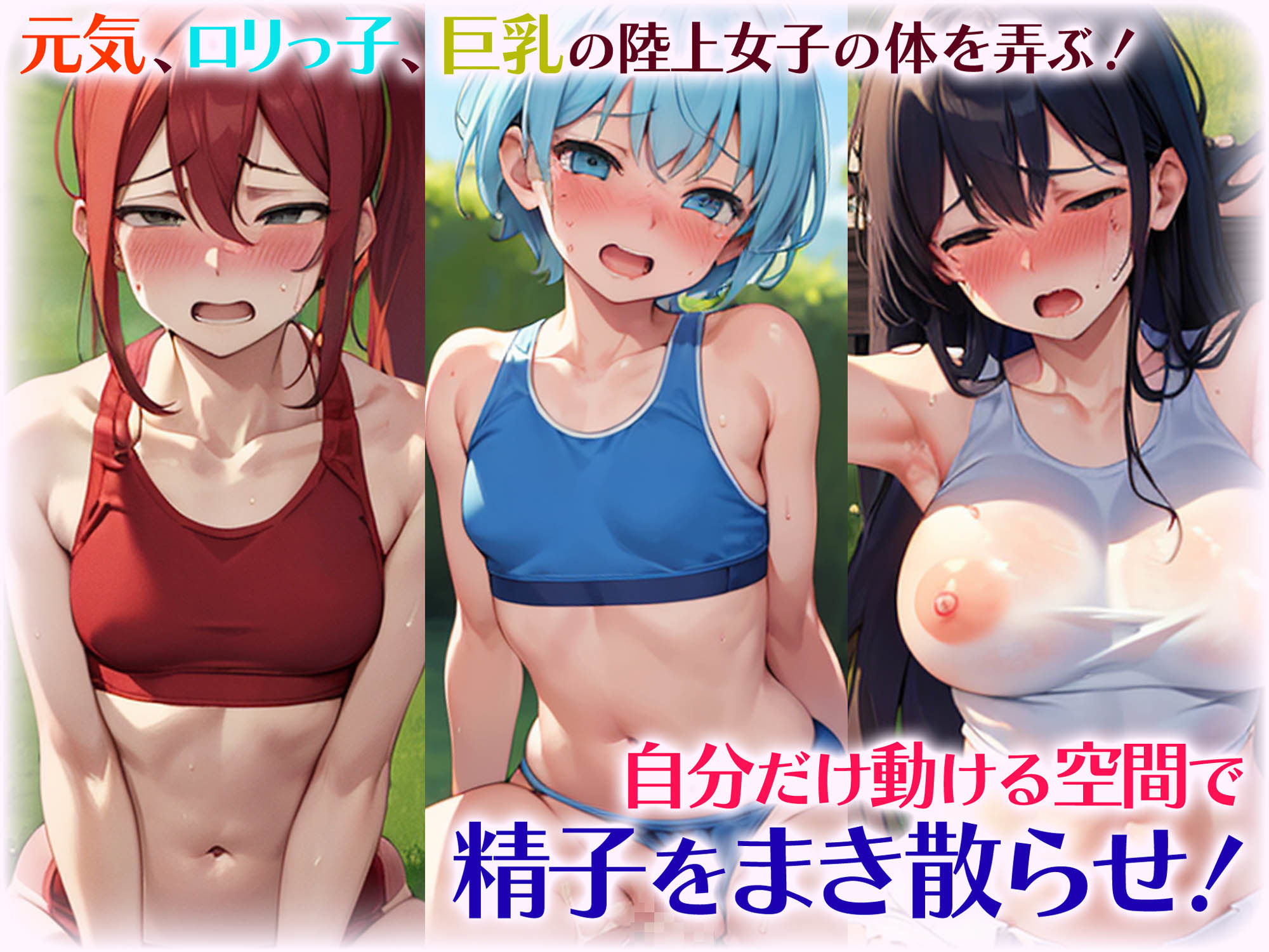 時間停止能力者が陸上大会でレ●プ お試し版