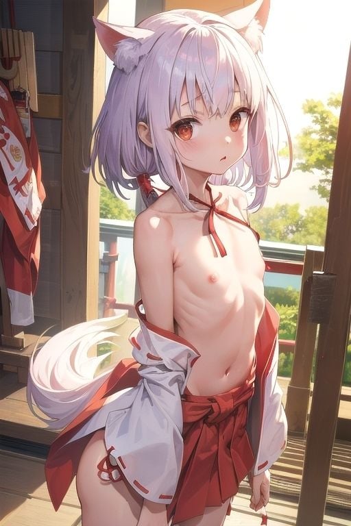 田舎のぺたんこケモ神様の村おこし