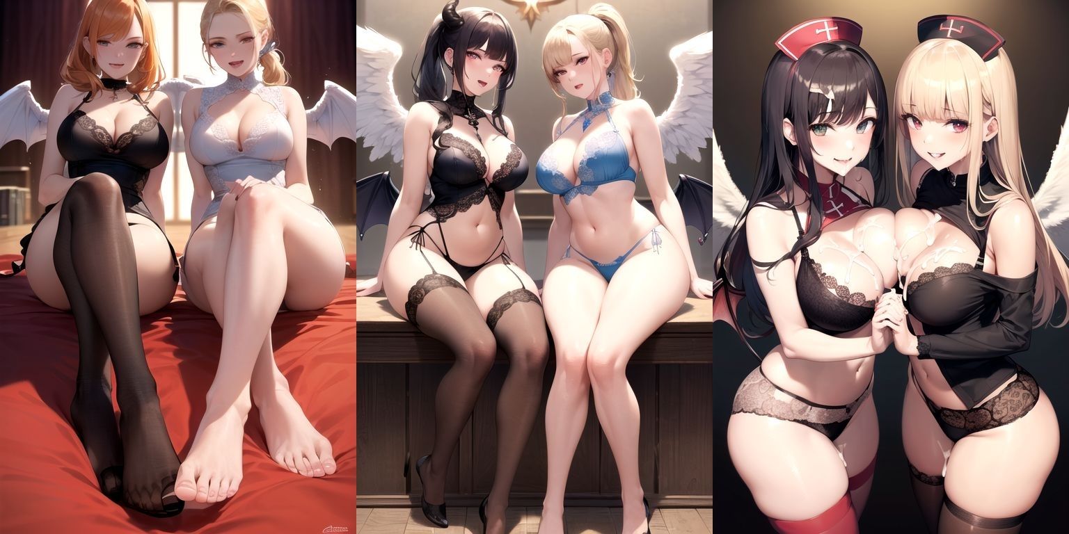ノーモザイク！天使と悪魔の誘惑