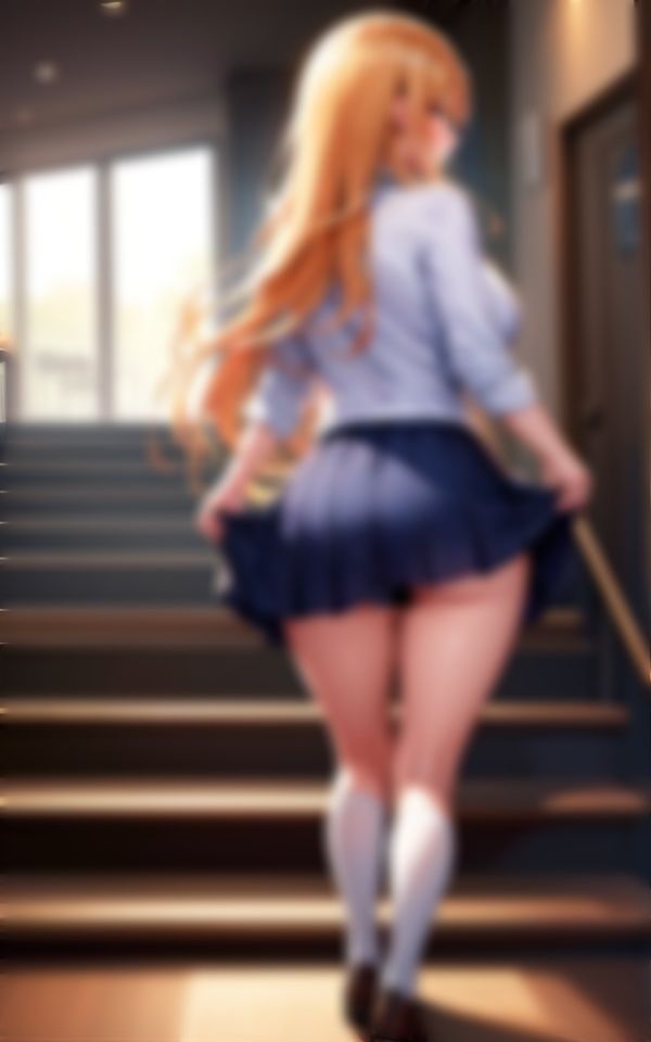 お尻露出学園/私たちはの制服は超ミニスカートでノーパンかTバックです