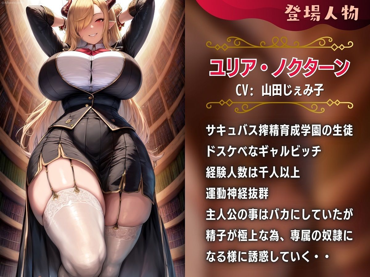 サキュバス貴族の搾精養成学園〜ギャルビッチサキュバス編〜