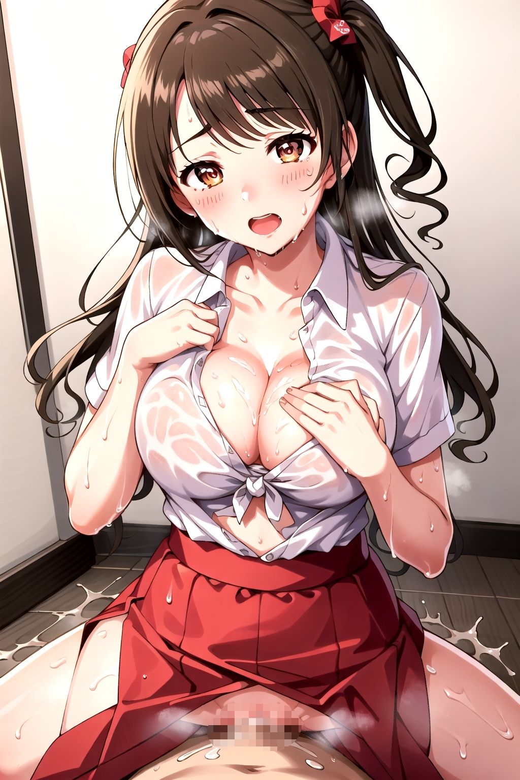 催●アプリでアイドルを淫乱ギャルにしてみた