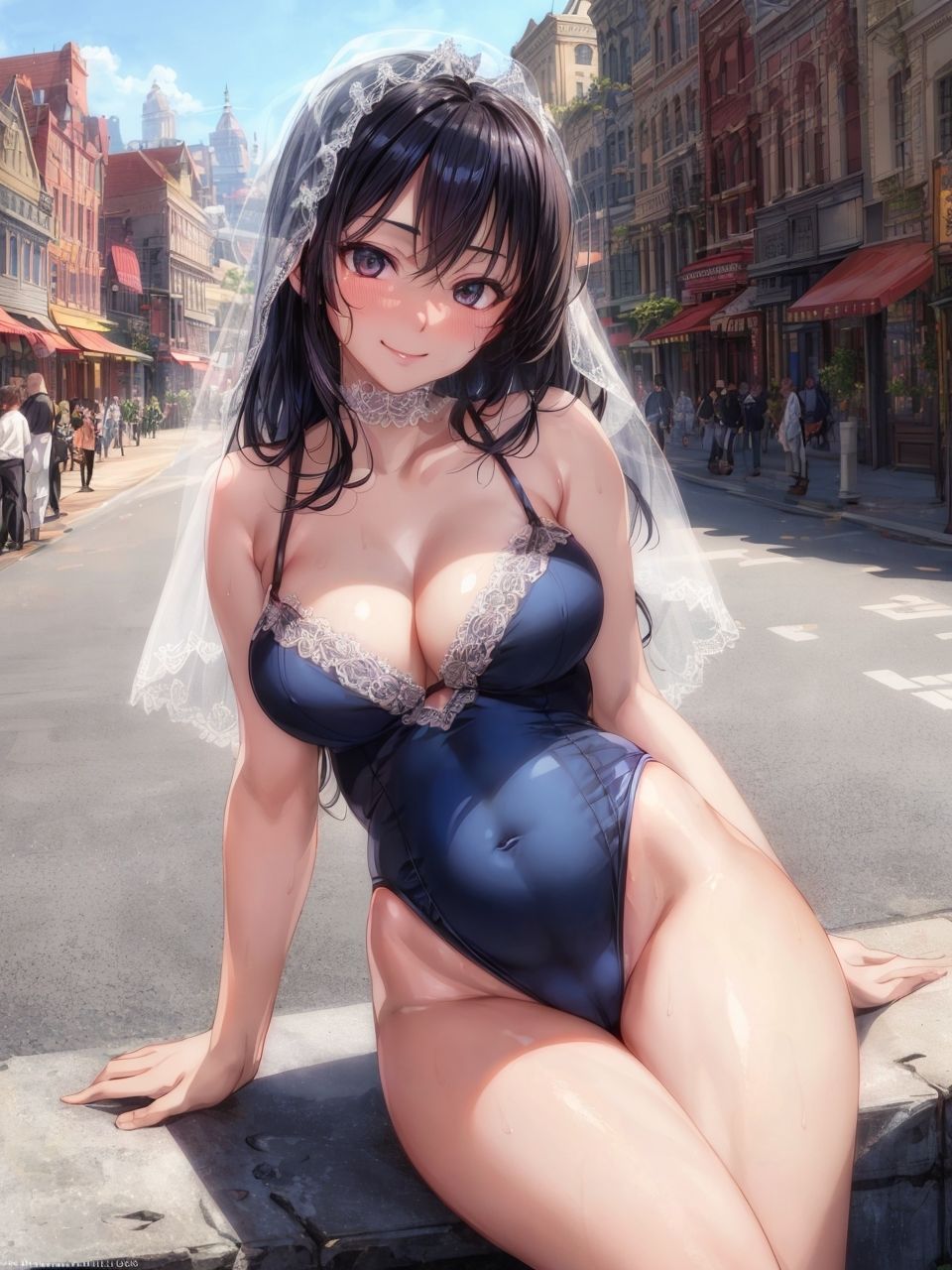 露出花嫁 〜レオタード妊婦編〜