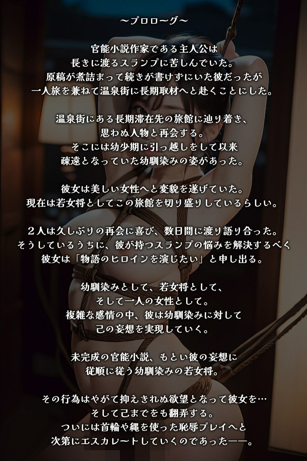 温泉旅館で妄想を実現してくれる若女将(前編)