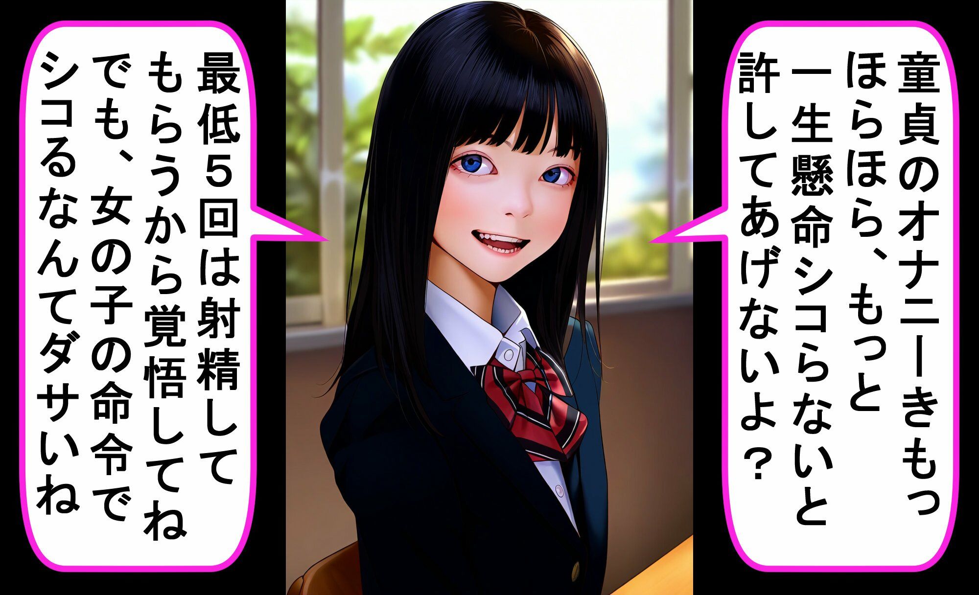 制服ロ○ータからの懲罰〜童貞強●オナニー責め〜 vol.2