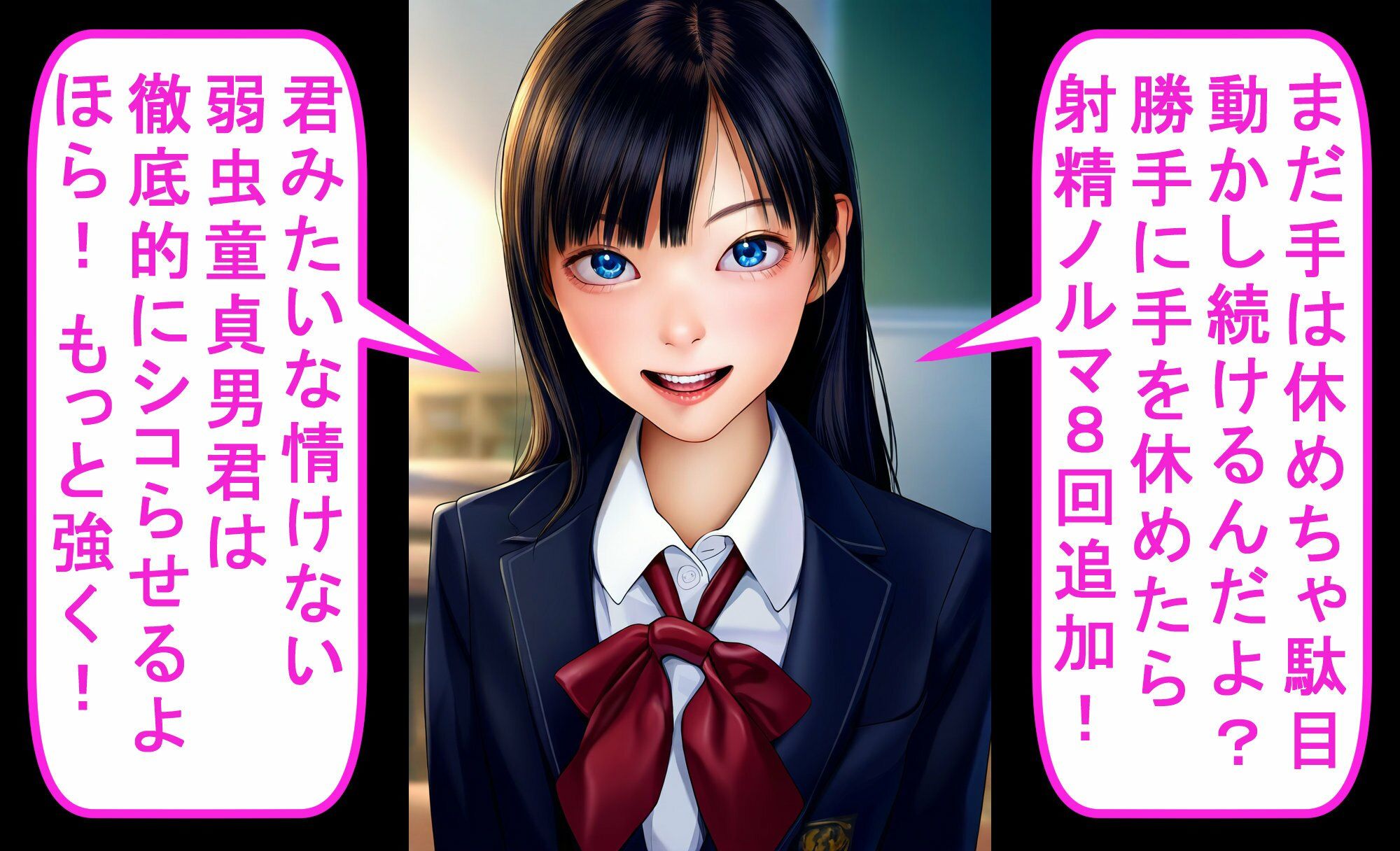 制服ロ○ータからの懲罰〜童貞強●オナニー責め〜 vol.2