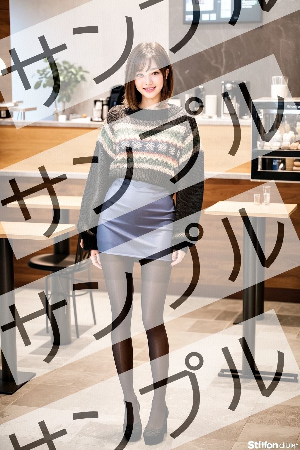超高級ストッキングを履いた美人のお姉さん - Beautiful woman wearing ultra-luxury stockings -