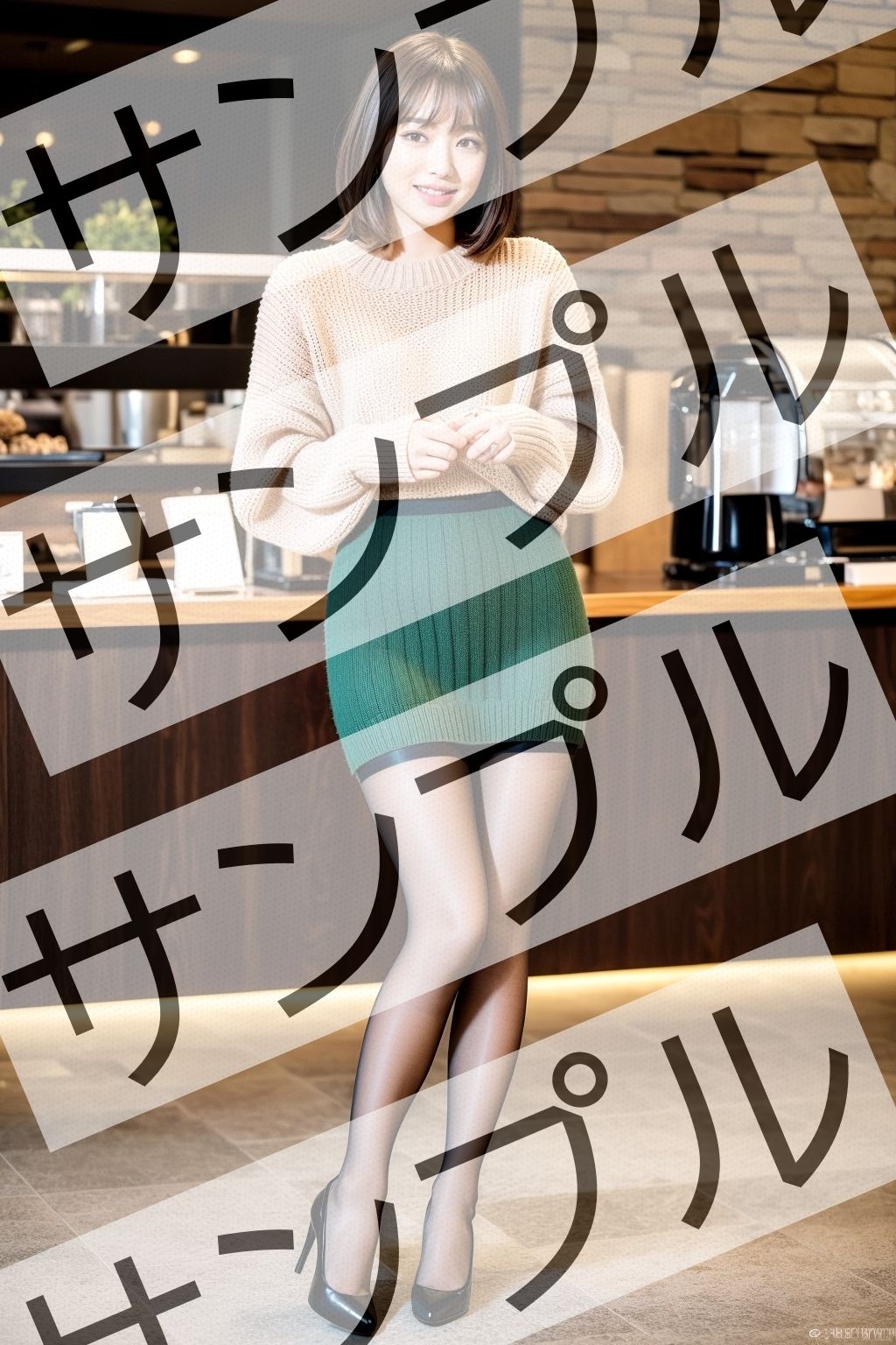 超高級ストッキングを履いた美人のお姉さん - Beautiful woman wearing ultra-luxury stockings -