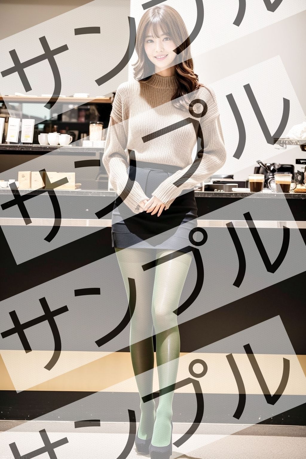 超高級ストッキングを履いた美人のお姉さん - Beautiful woman wearing ultra-luxury stockings -