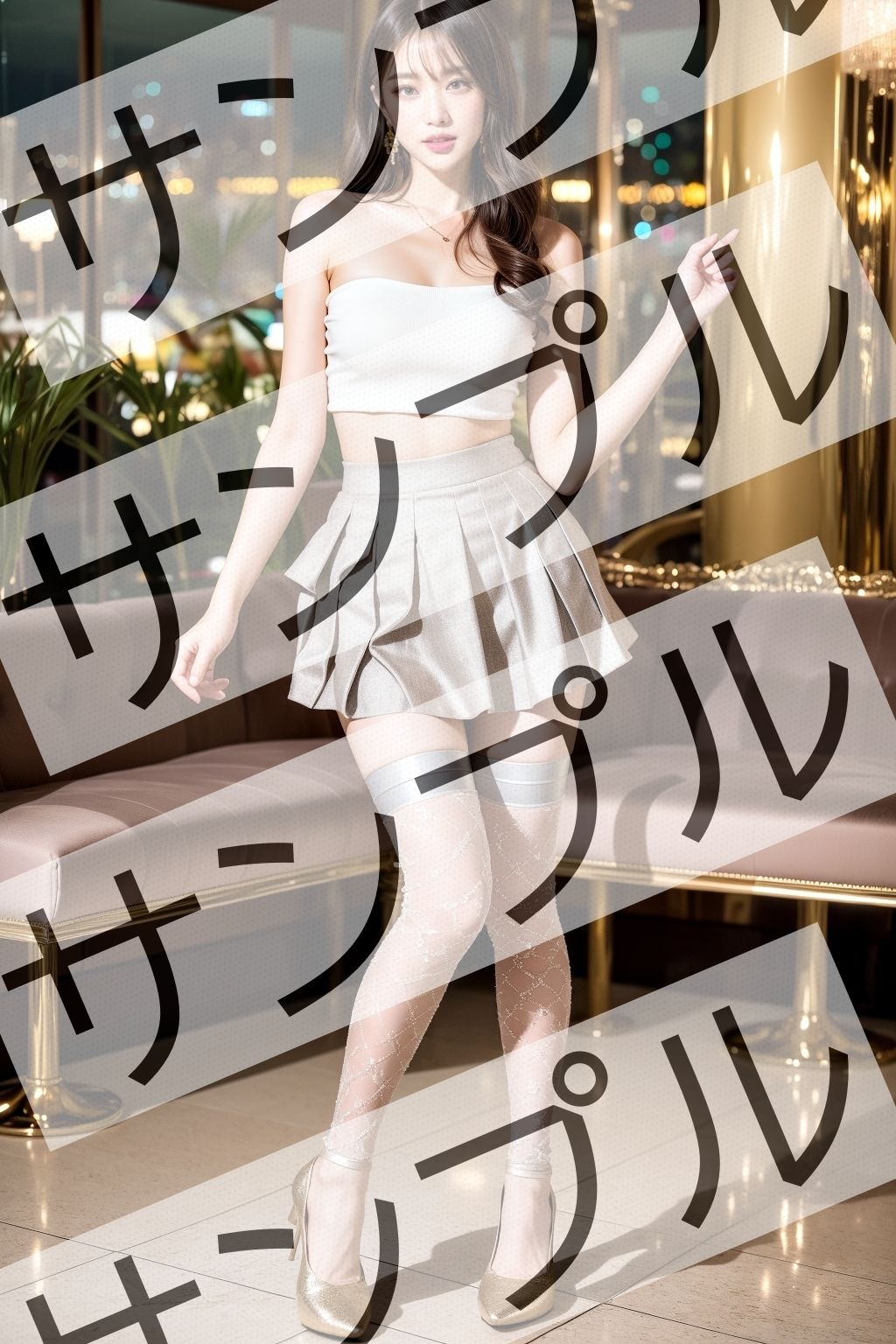 超高級ストッキングを履いた美人のお姉さん - Beautiful woman wearing ultra-luxury stockings -