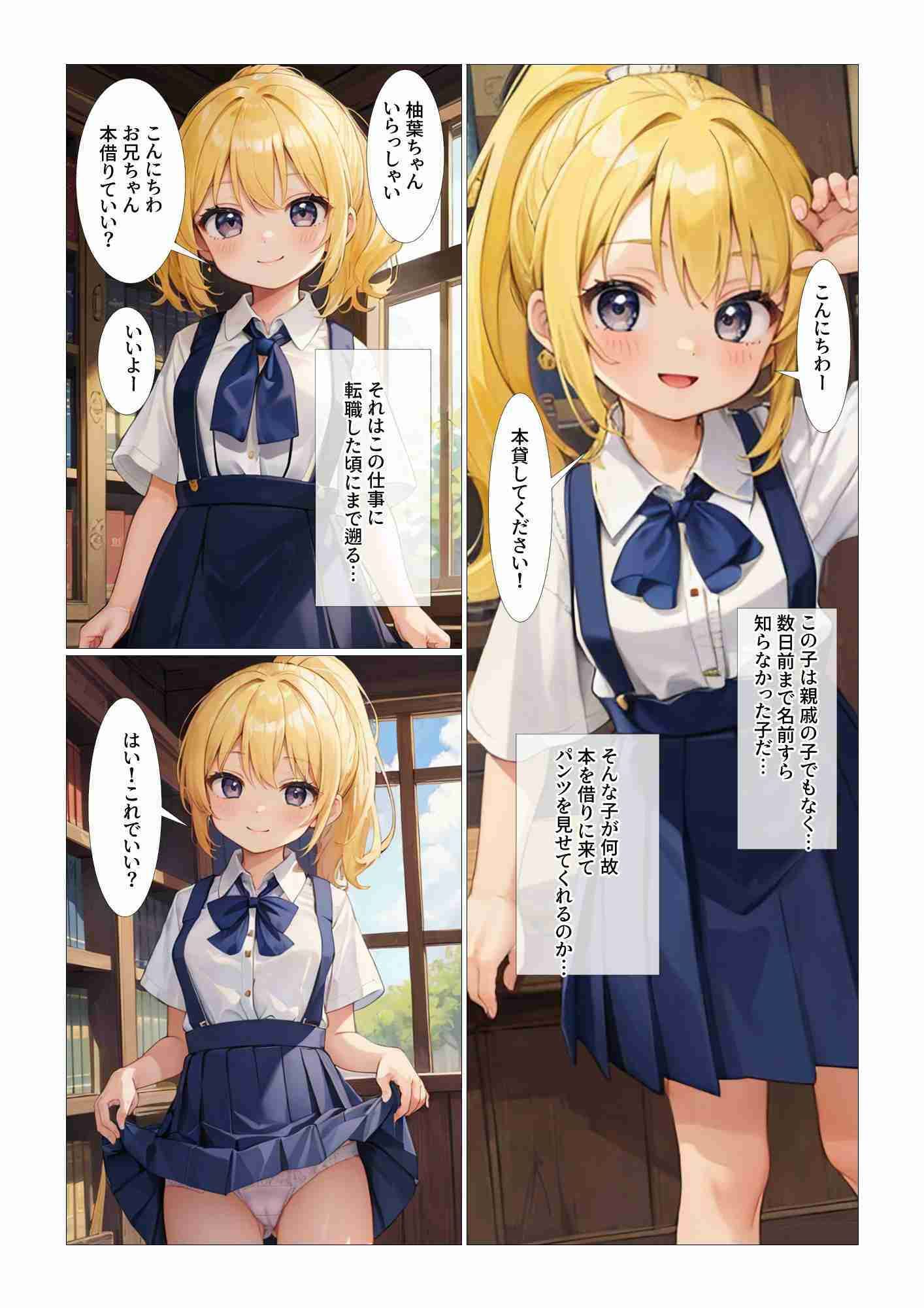 誰とでもヤれる図書館 柚葉編