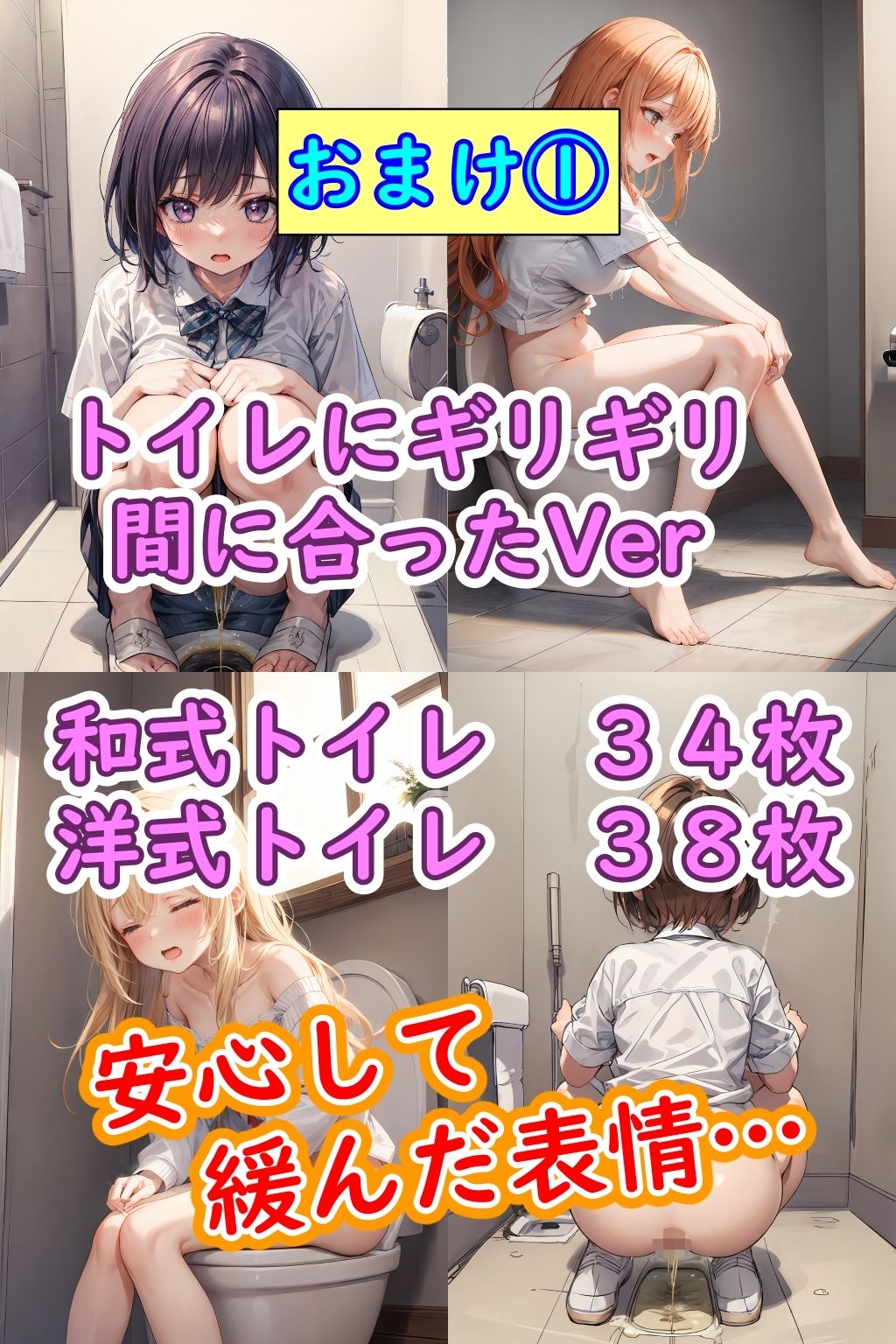 おもらし美少女2 恥ずかしくて泣いちゃう女の子たち