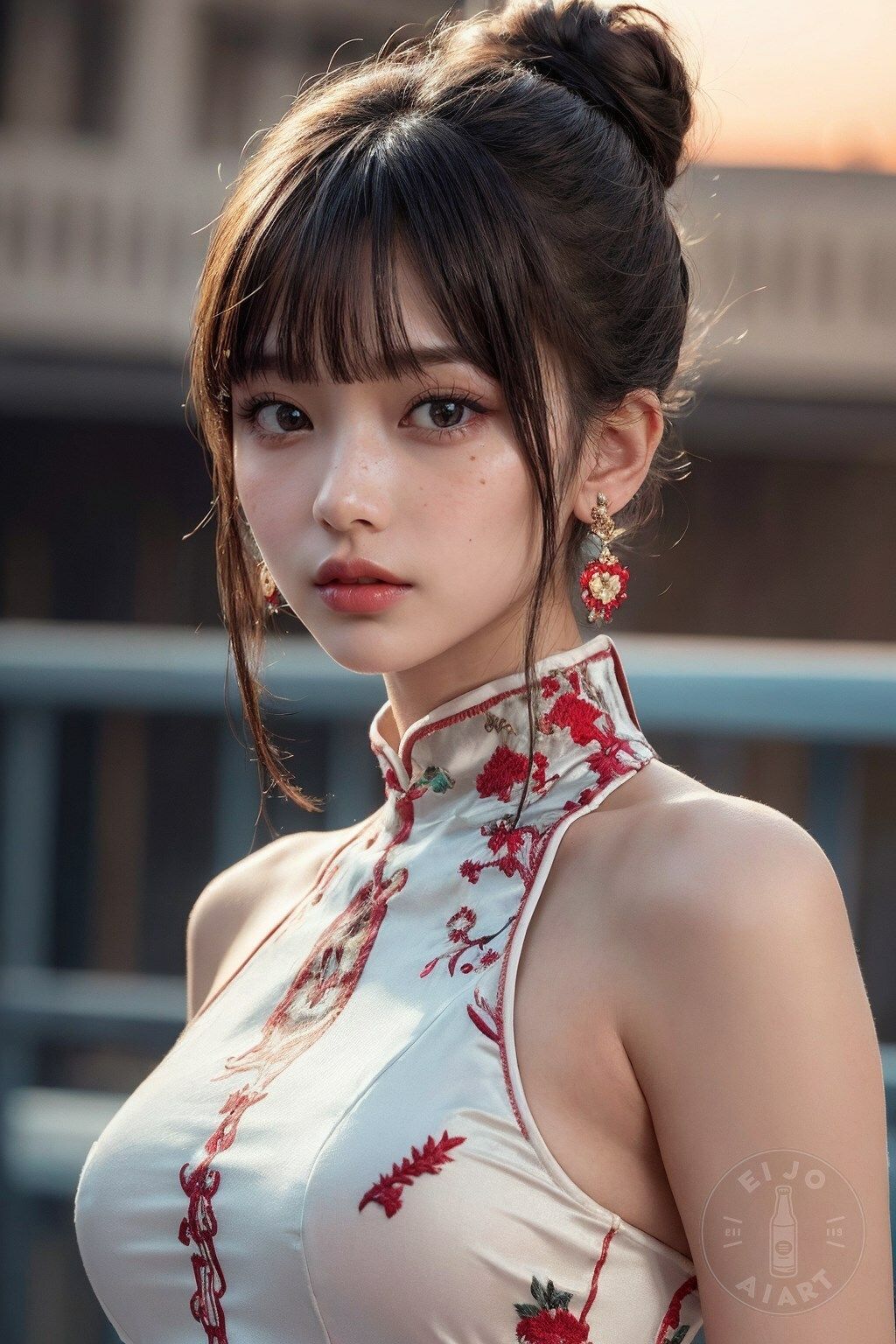 AIかわいいチャイナドレスグラビア