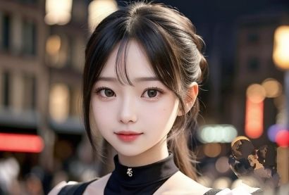 AI彼女〜モデル写真集《黒髪の清楚系お姉さん編 》