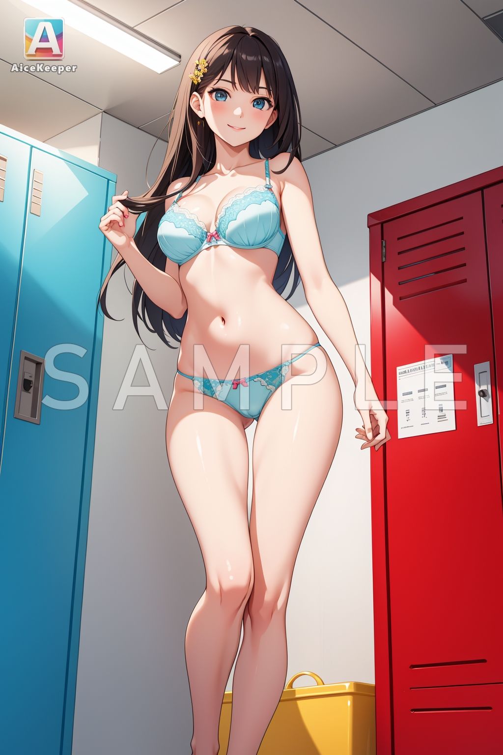 【無料】Hな下着女子