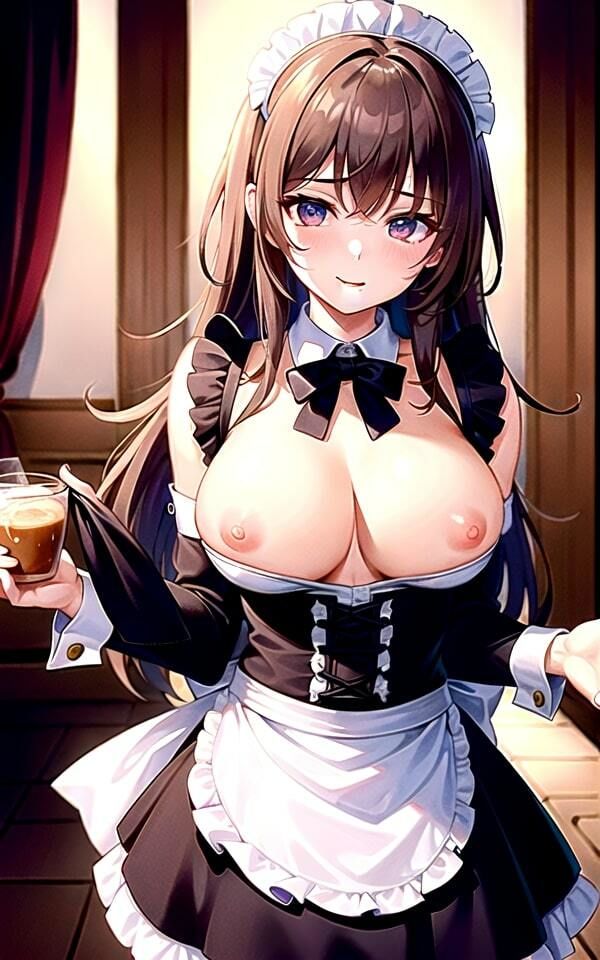 巨乳メイド 美味しいおっぱいをいただけるカフェ