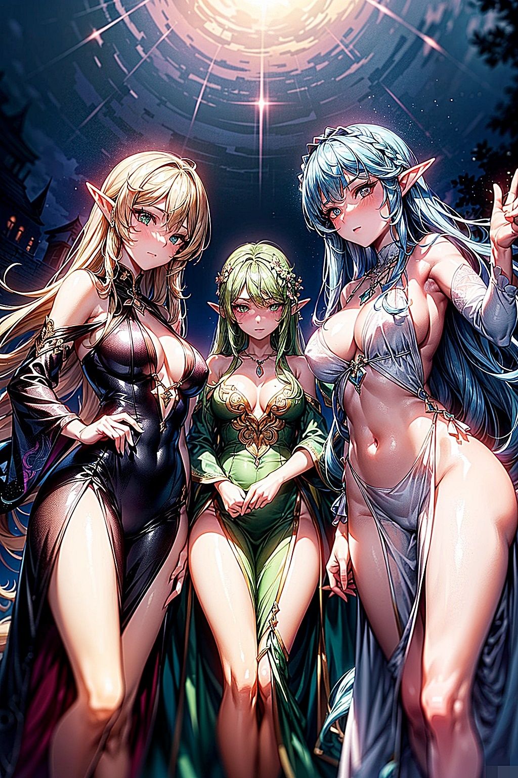 RPGの裏側 エルフ 破廉恥魔術