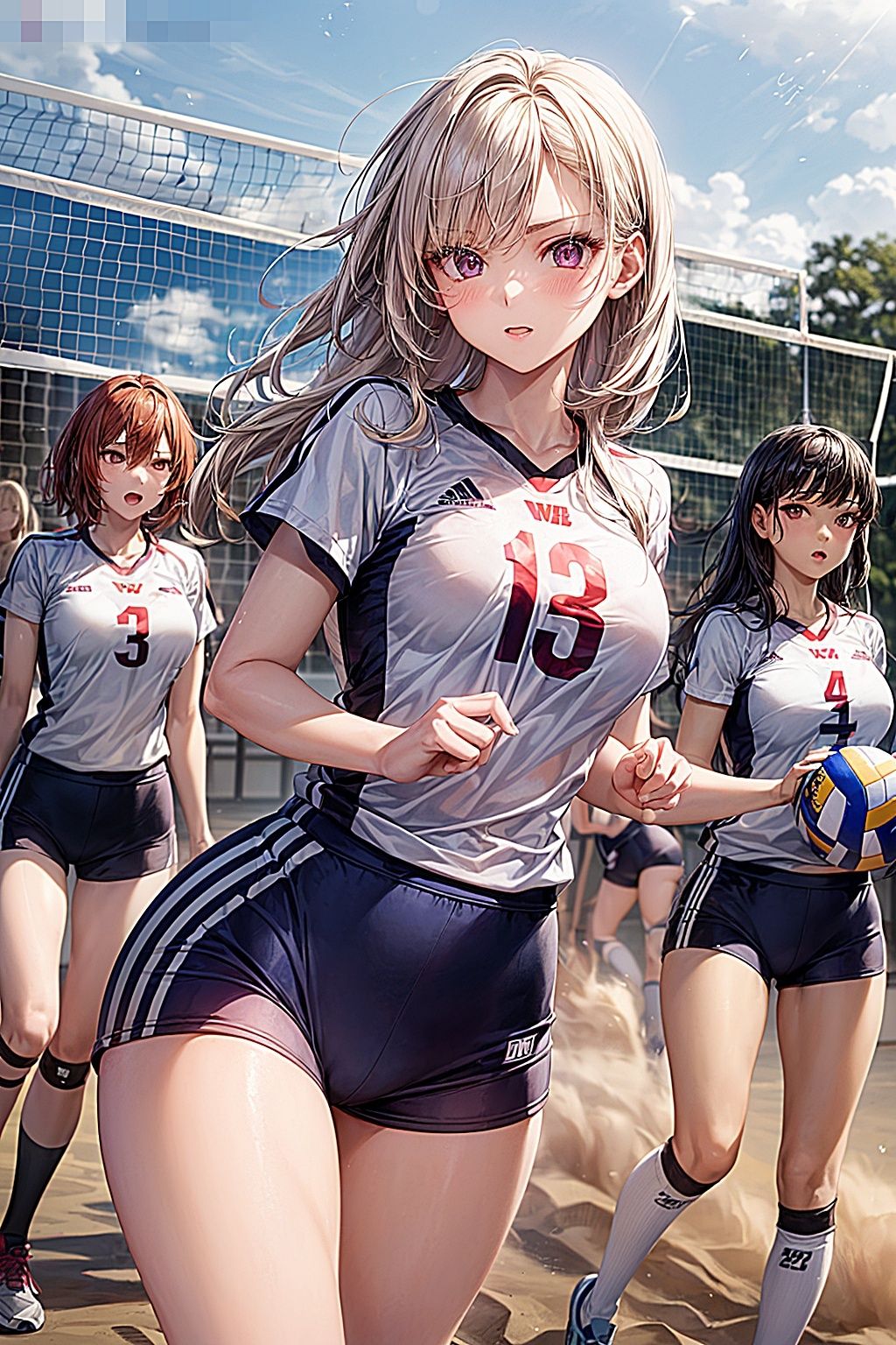 バレーボールなおっぱい