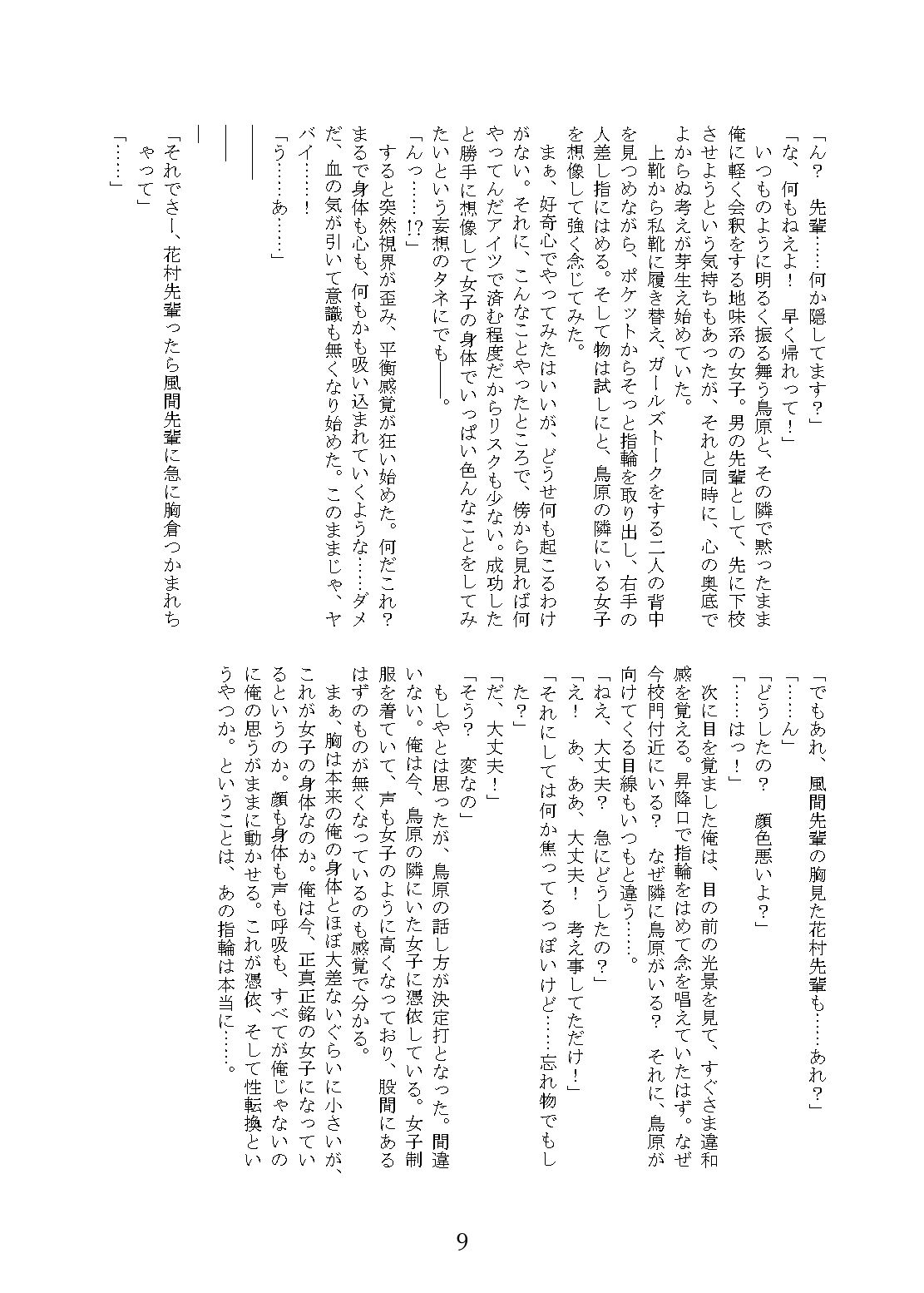 世にも奇妙なTS物語III『俺の居場所』