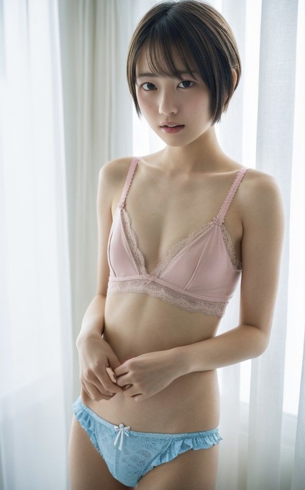 ちっぱい美少女 下着撮影会 214人