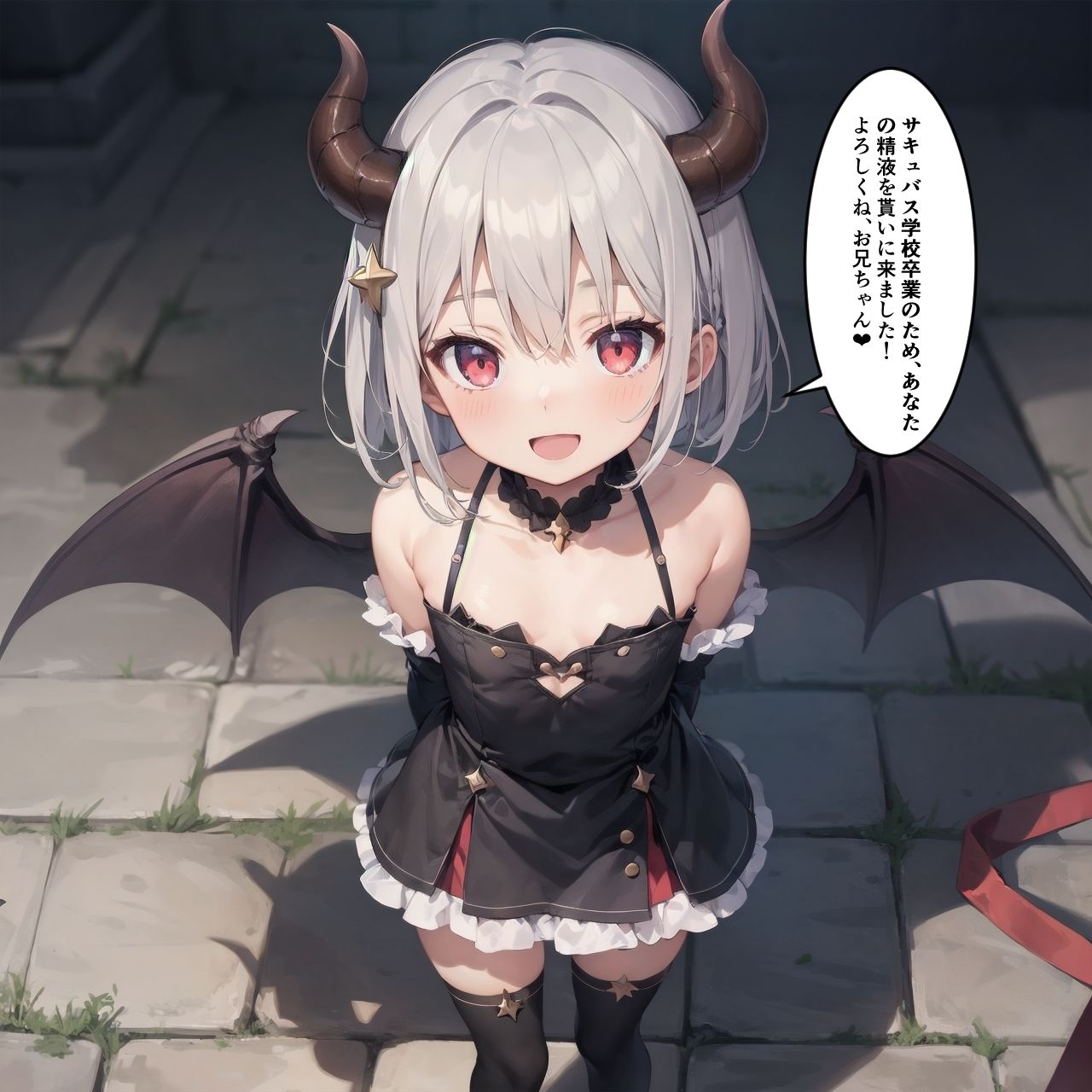 未経験サキュバスの搾精卒業試験 ＋ after