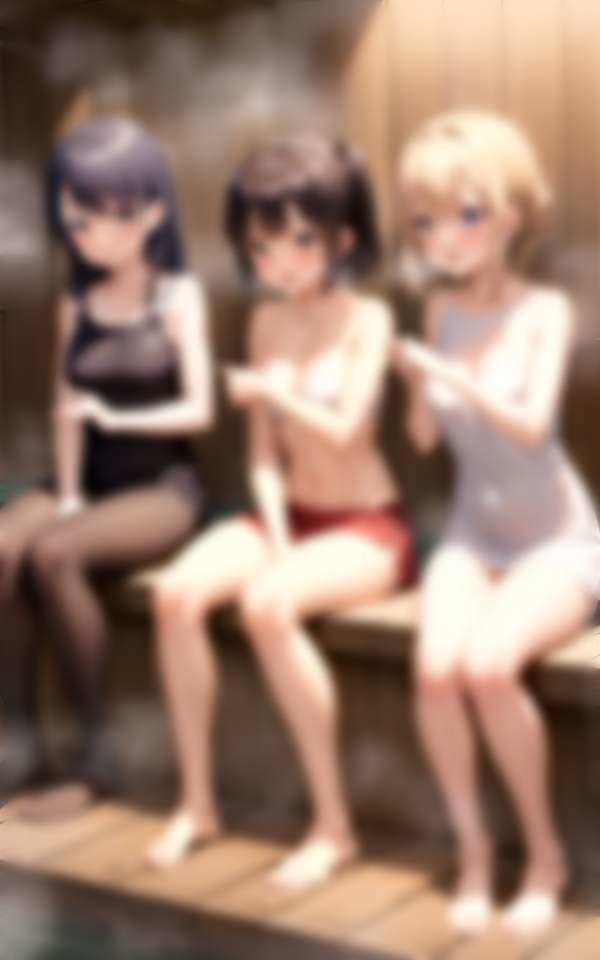 秘密女学園サウナ部 女だらけのサウナに男1人乱入