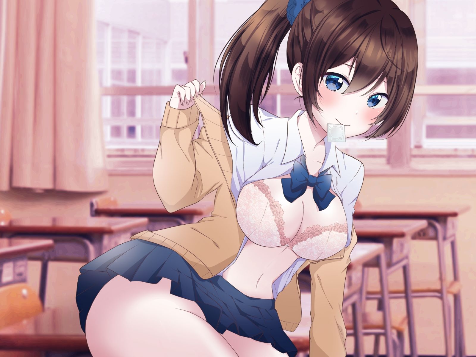 童貞卒業を願う幼なじみJKの放課後校舎の筆おろしえっち