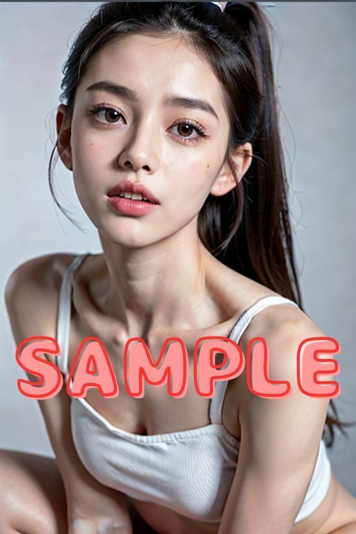 あばらの浮き出たスレンダーボディ ガリちっぱいな陽キャチアガール 揺れないおっぱいを堪能したい