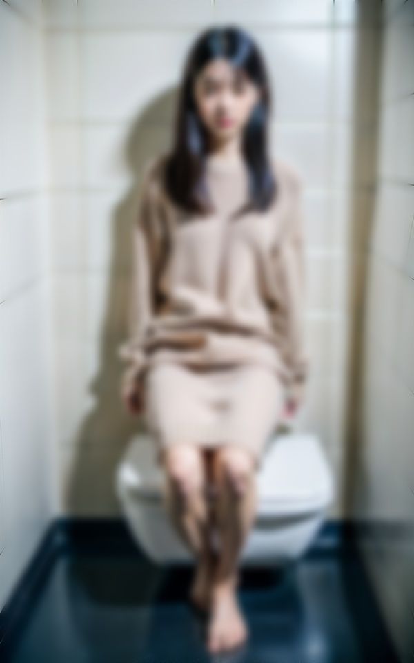 【W.Cでオナニー】図書館のトイレにこもる美女・・・くちゃくちゃと音がする図書室の聖域