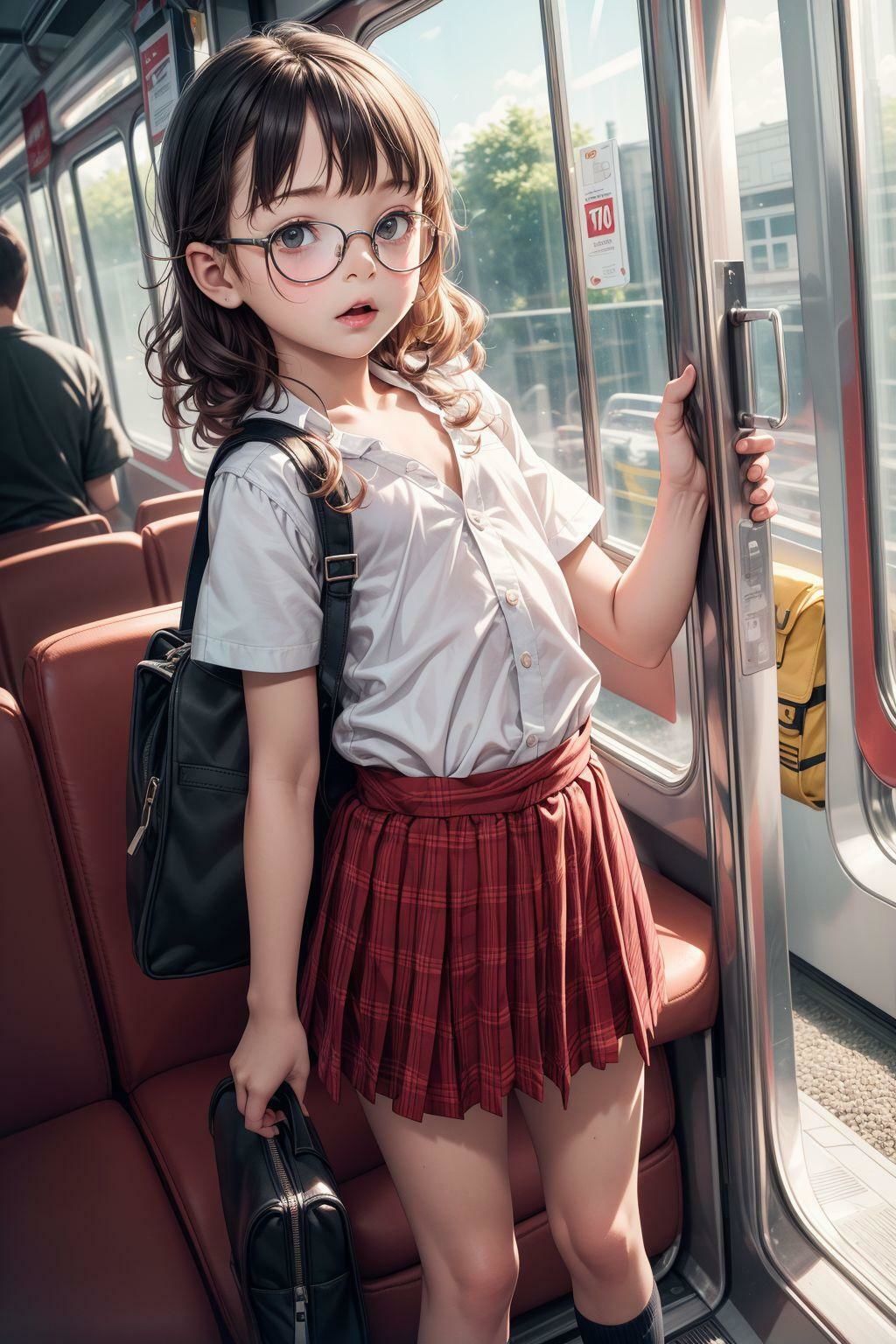 今日の露出電車は三番線