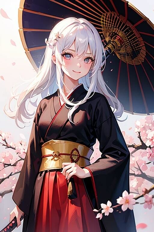 AI生成美女写真集 vol19 サムライ美女