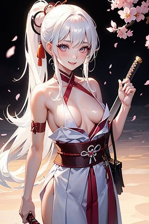 AI生成美女写真集 vol19 サムライ美女