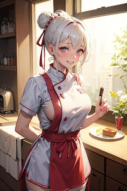 AI生成美女写真集 vol20 料理美女