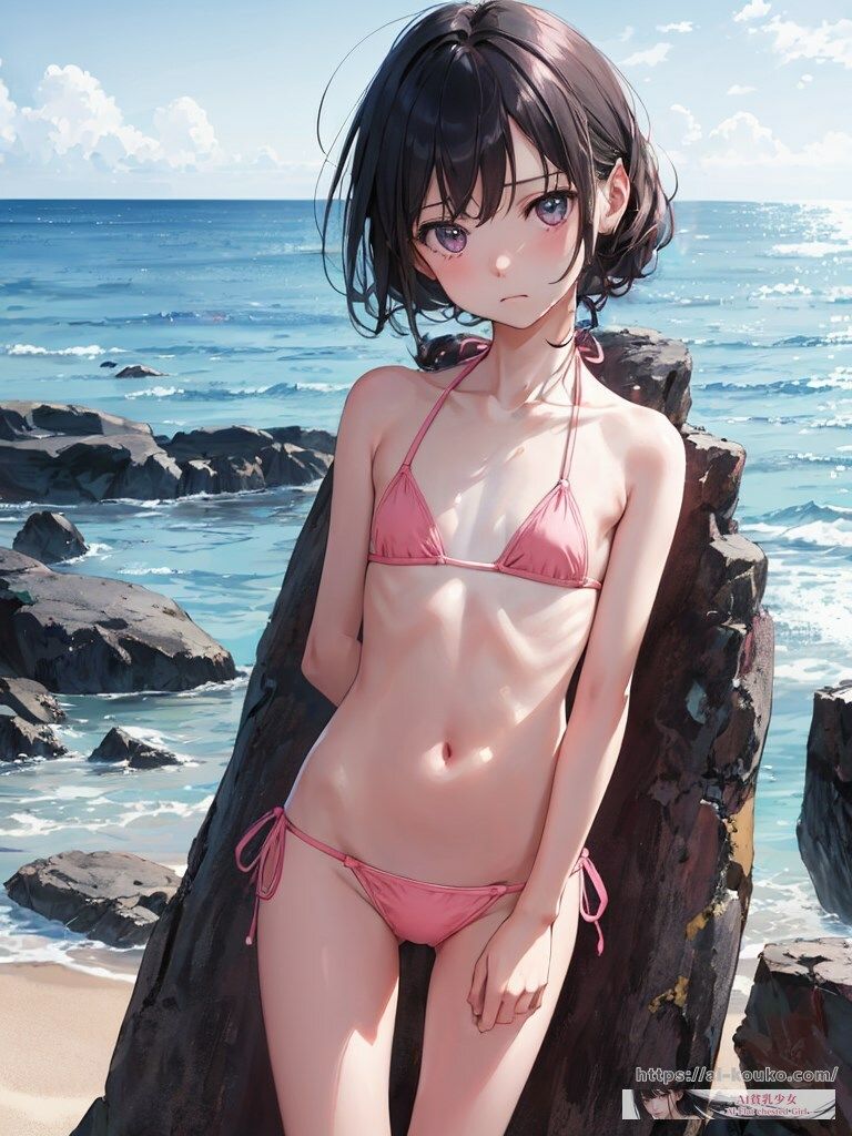 AI貧乳少女厳選イラスト集（二次元イラストver）