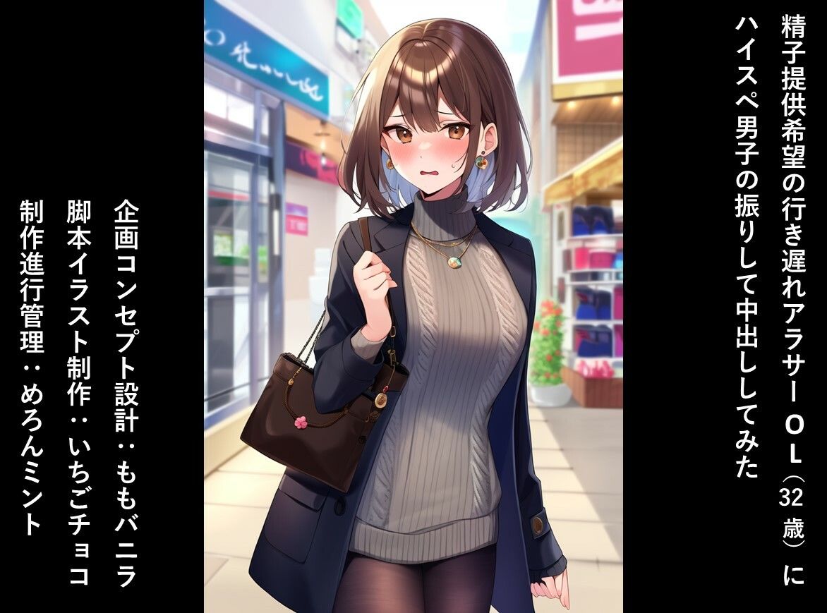 精子提供希望の行き遅れアラサーOL(32歳)にハイスペ男子の振りして中出ししてみた