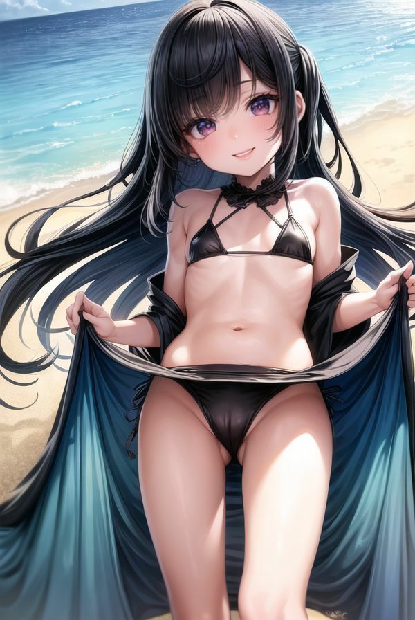 初体験！南国ビーチでビキニ撮影会