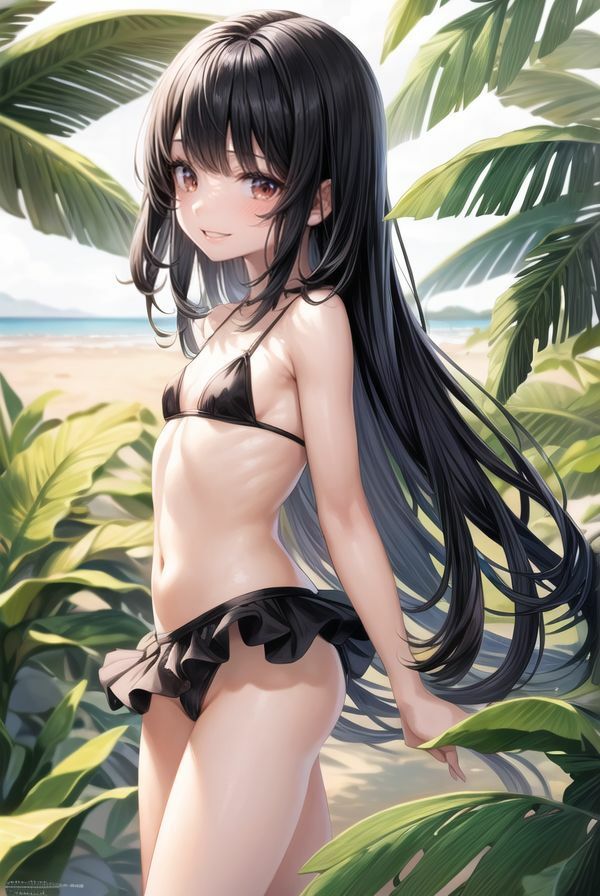 初体験！南国ビーチでビキニ撮影会