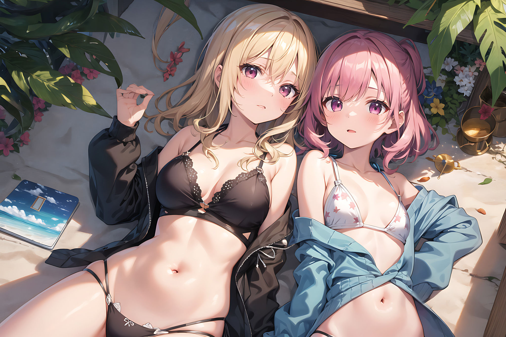 ハーレム×ビーチ