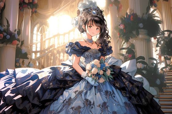 ドレス美少女16 清楚な美少女がドレスを纏ったら