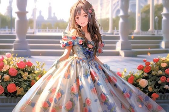 ドレス美少女16 清楚な美少女がドレスを纏ったら