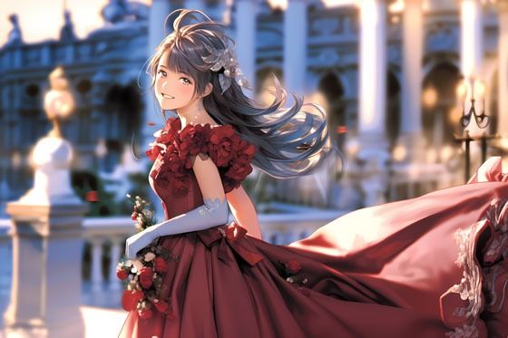 ドレス美少女16 清楚な美少女がドレスを纏ったら