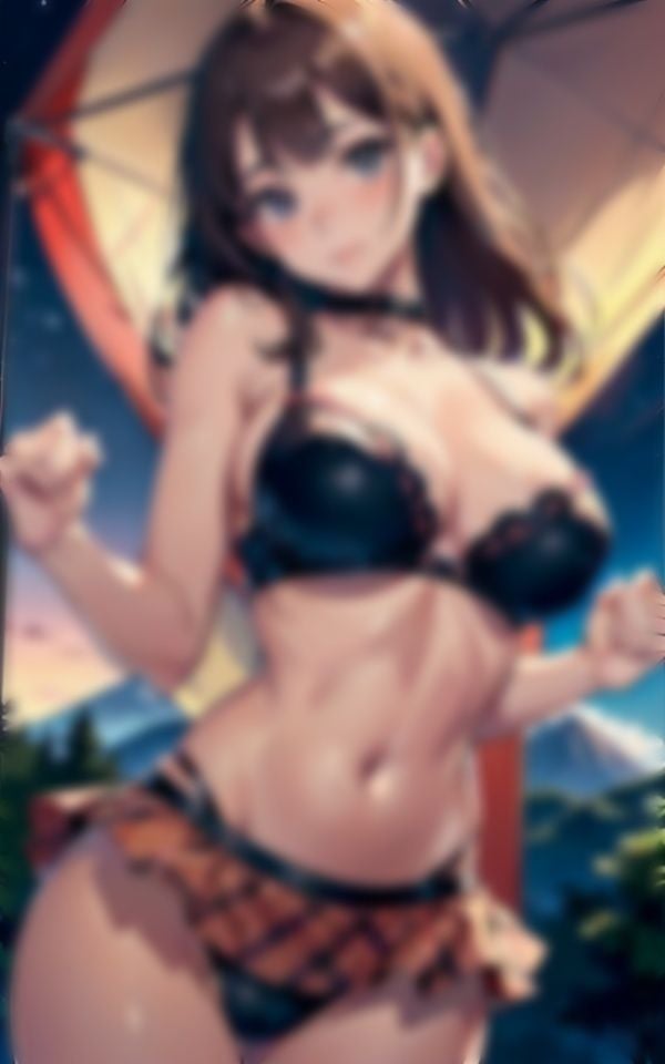 女子大サークル〜キャンプを覗くと巨乳がおっぱい丸出しだった〜ソロキャンプ・・・