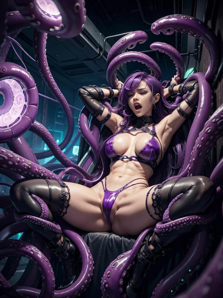 サイバーパンク触手AIイラスト集