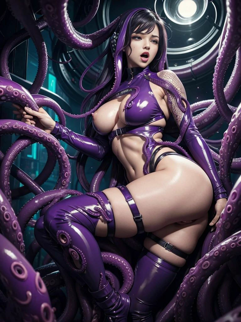 サイバーパンク触手AIイラスト集