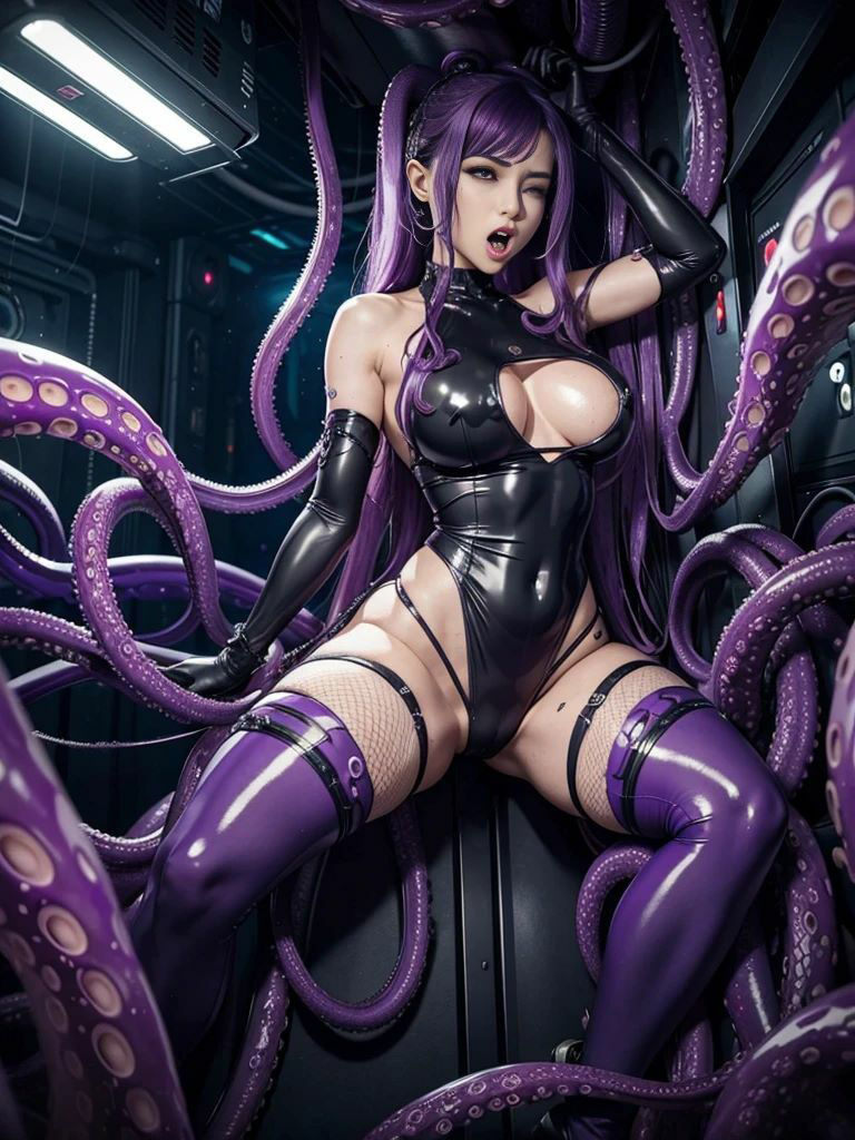 サイバーパンク触手AIイラスト集