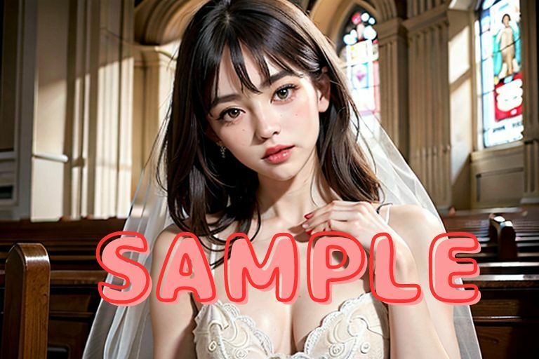 妄想破廉恥ウェディング 純白ドレス花嫁の超痴態