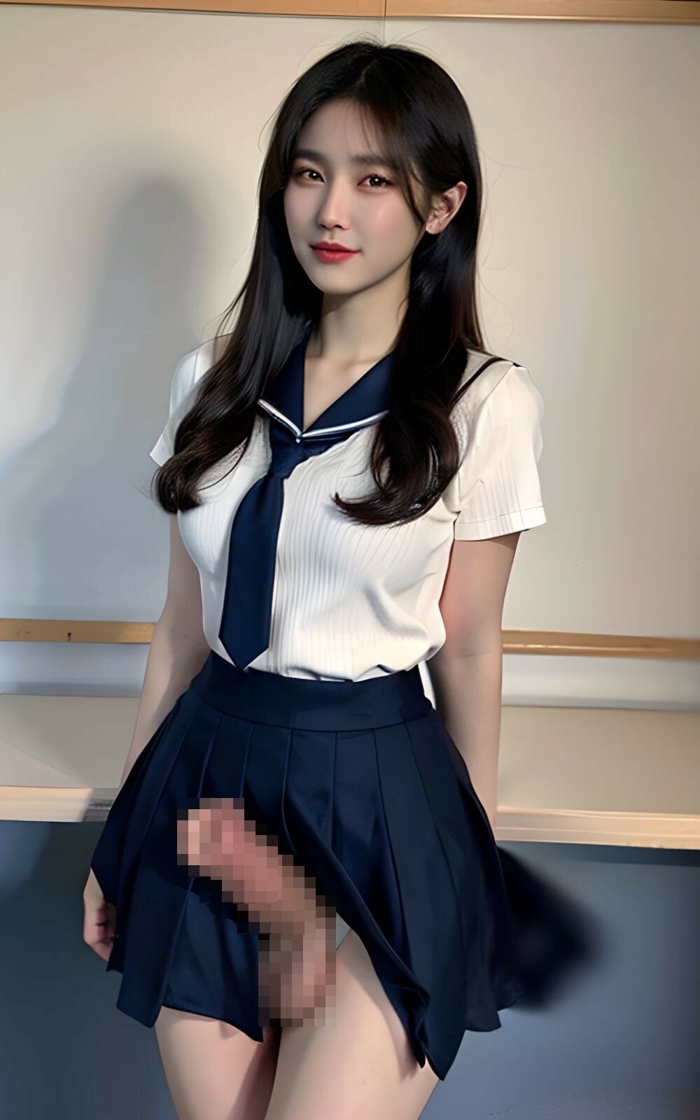女子校生のグロちんぽ