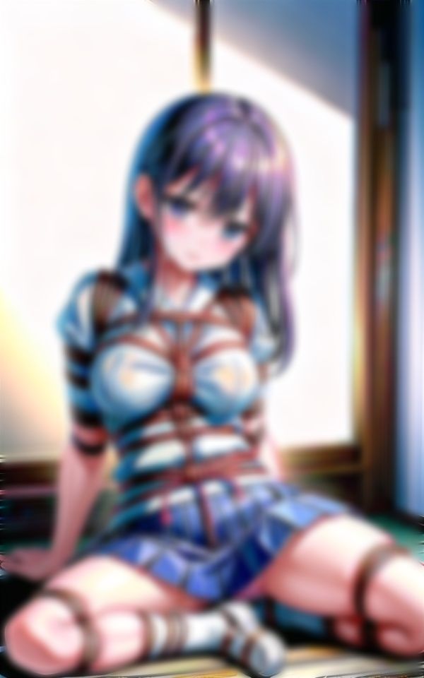 こんなに縛られたら濡れパンツになっちゃいます...